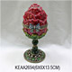 Rose Egg With Musical Bell